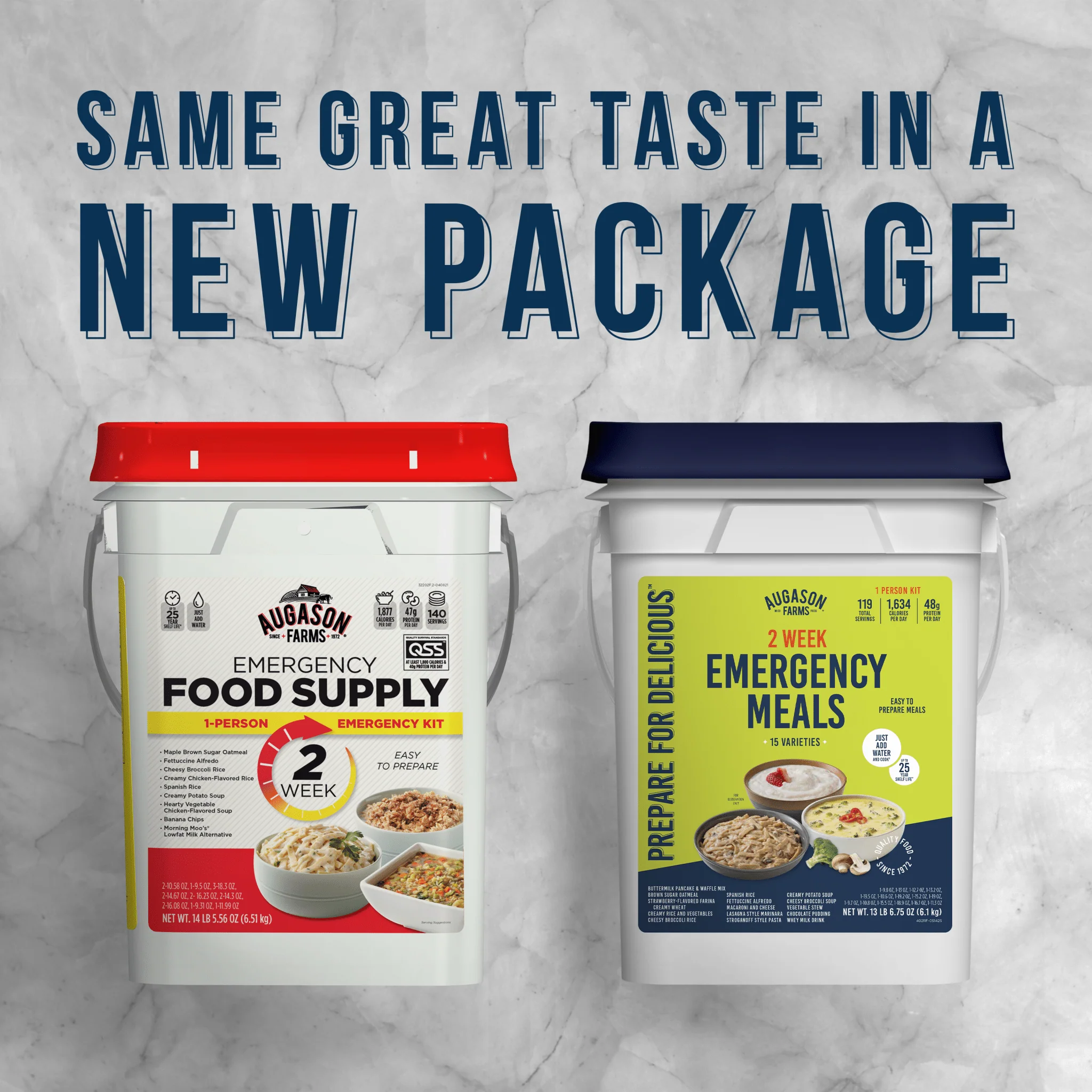2-Week 1-Person Emergency Food Supply Kit, 119 Servings - Image 4