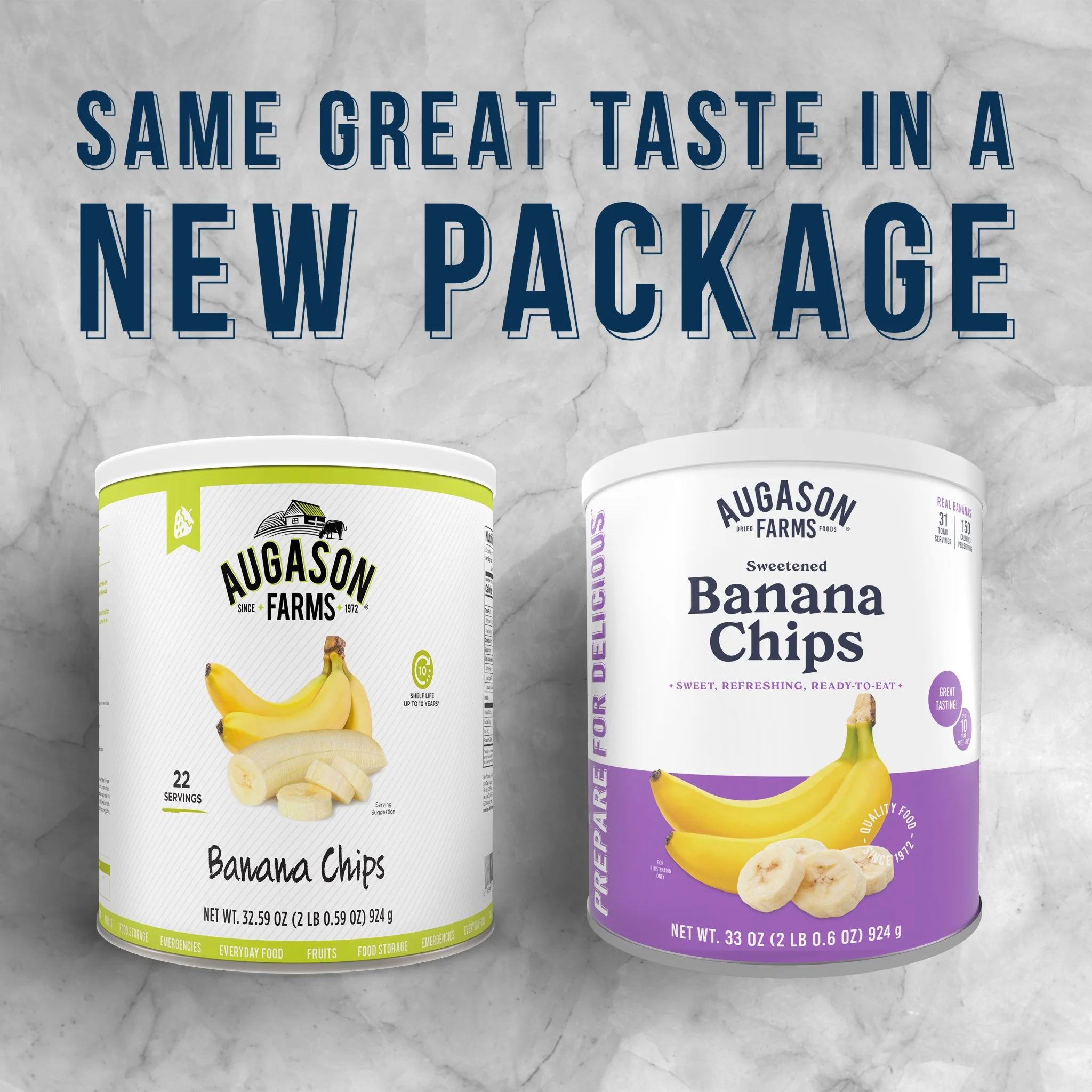 Sweetened Banana Chips Can, 31 Servings - Image 4