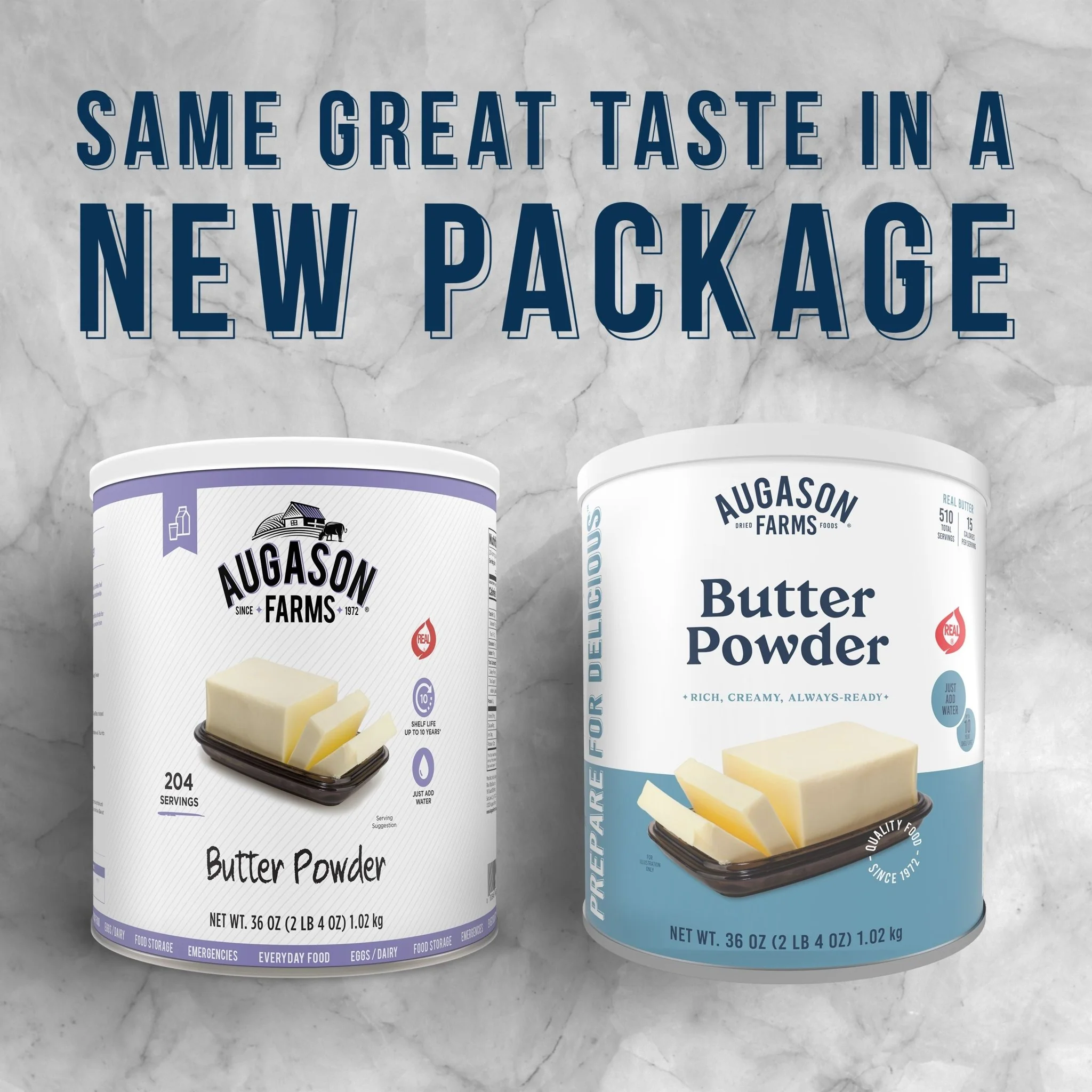 Butter Powder Can, 510 Servings - Image 3