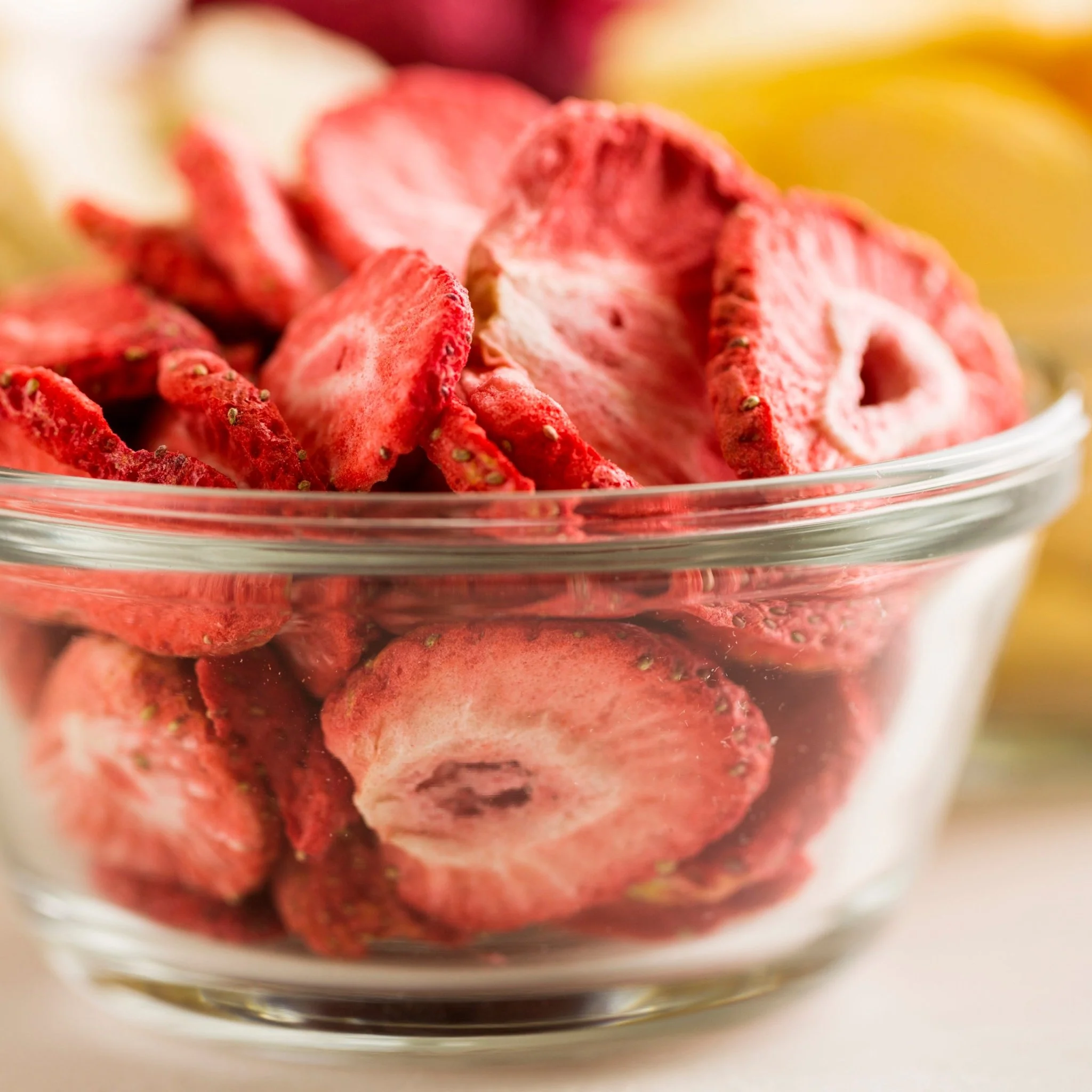 Dried Fruit Snack Variety Pack - Strawberry slices, Banana Chips, Apple Slices - Image 2