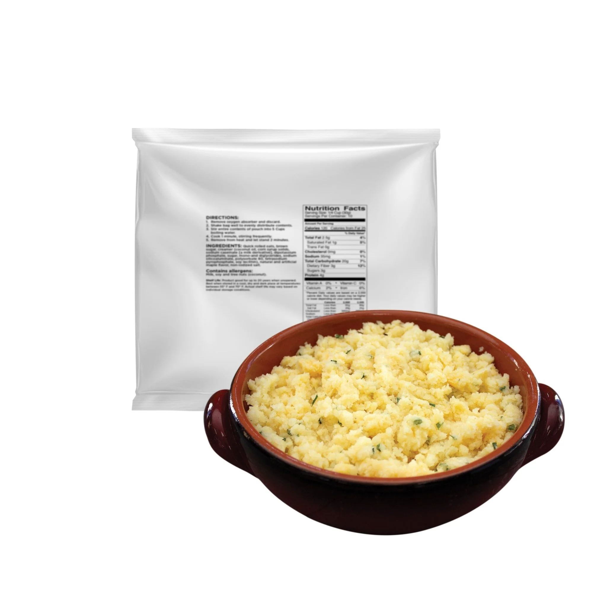 Homestyle Potatoes, Cold Fill, No Heat Required, 1 Serving